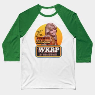 Jennifer Marlowe Receptionist at WKRP in Cincinnati Baseball T-Shirt